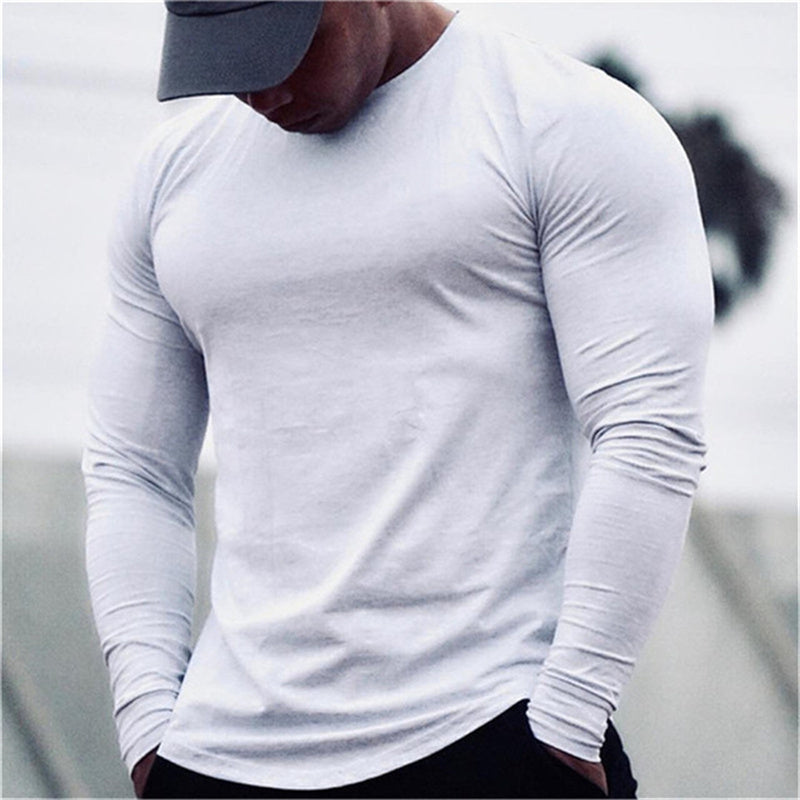 Charlie – Langärmliges Sport T-Shirt für Herren mit schnelltrocknendem Material