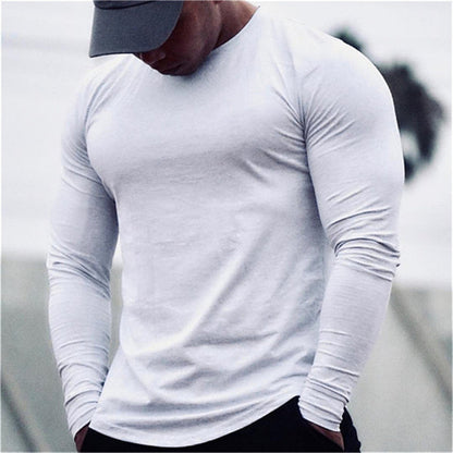 Charlie – Langärmliges Sport T-Shirt für Herren mit schnelltrocknendem Material