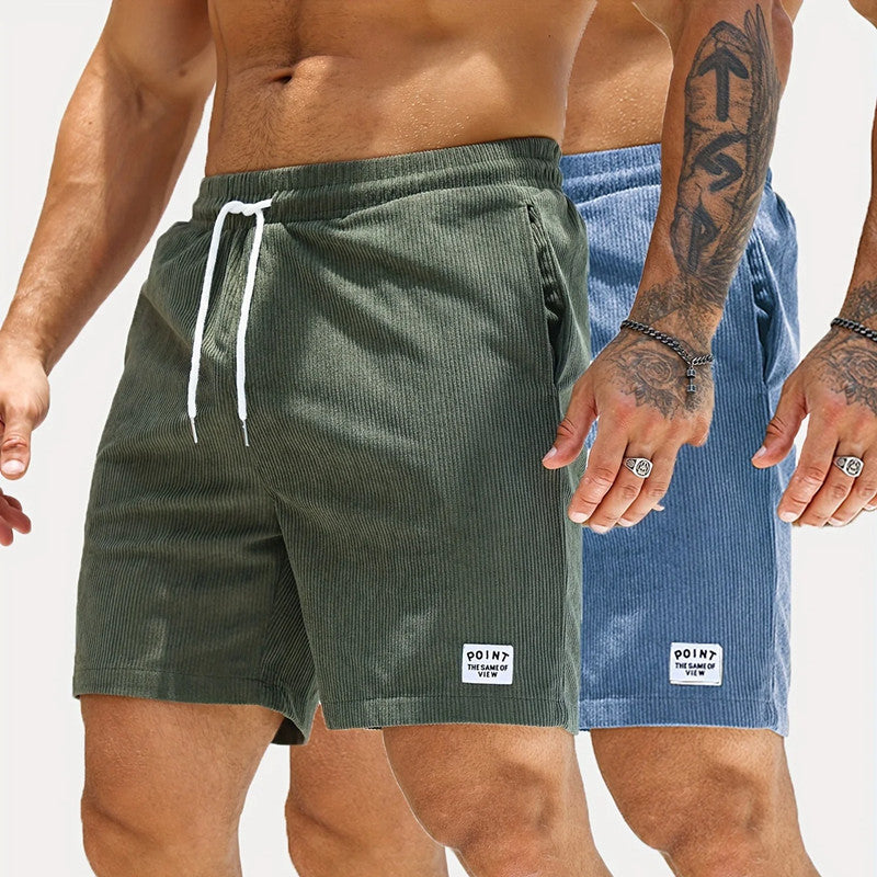Guy – Sommer Kord Sportshorts mit Kordelzug für Herren