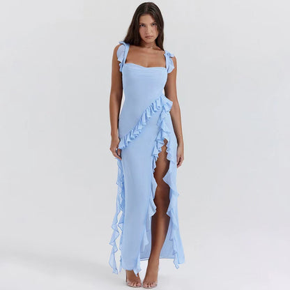 Rebecca – Modisches Sommerkleid mit Streifen und temperamentvollem Design
