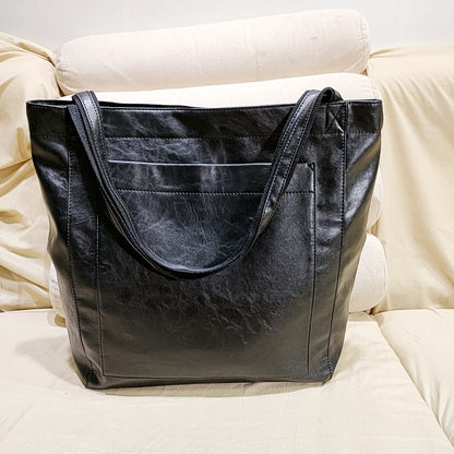 Wendy – Tragetasche aus veganem Leder mit Vintage-Design und Tasche