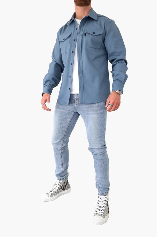 Herren Overshirt Jacke – Moderner Urban Casual Look für Alltag & Freizeit