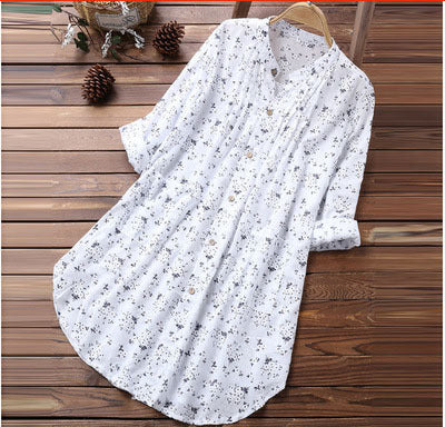 Heidi – Große Damenbluse für den Sommer in Übergröße M-5XL