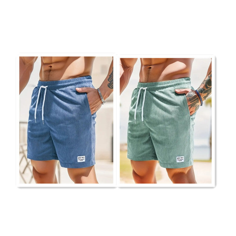 Guy – Sommer Kord Sportshorts mit Kordelzug für Herren