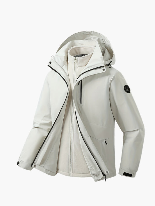 Herren Softshell Casual Outdoorjacke mit Kapuze – Vielseitige Alltags- und Freizeitjacke