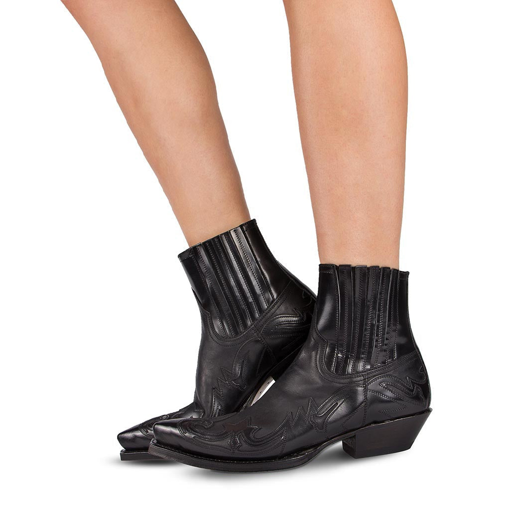Spencer – Veganleder Cowboy Stiefel in Neutral