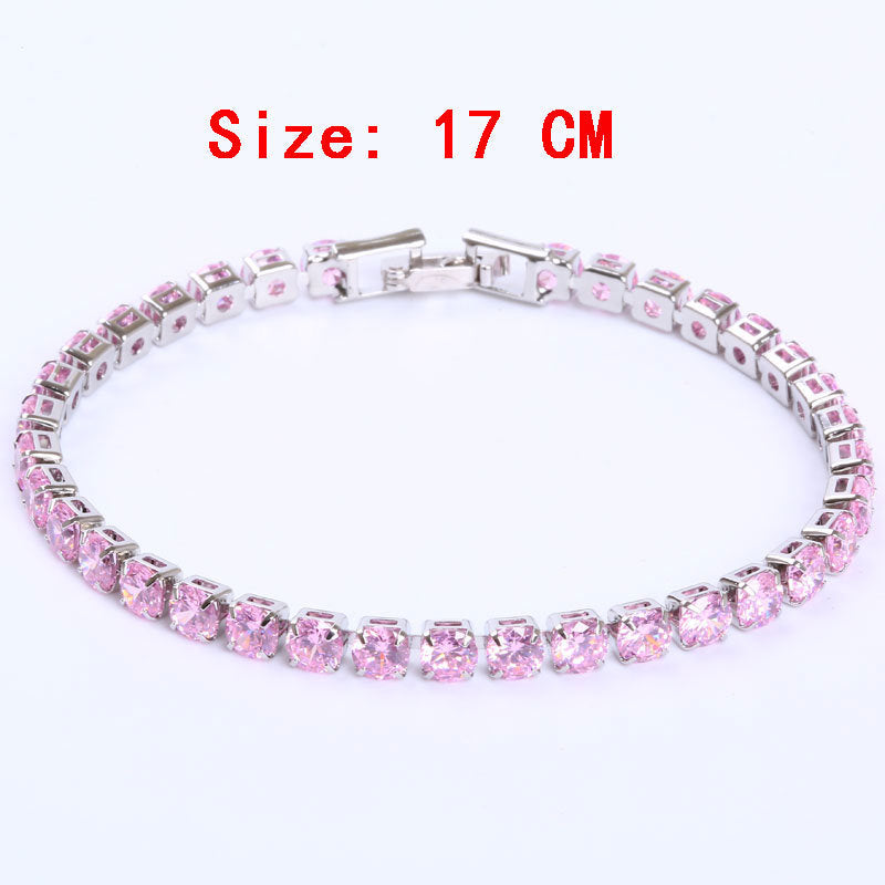 Jacqueline – Einfaches Gang-Dreh-Zirkonarmband