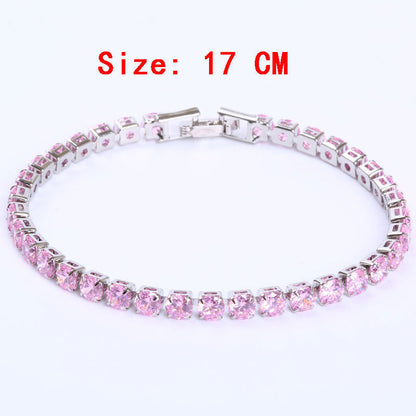 Jacqueline – Einfaches Gang-Dreh-Zirkonarmband