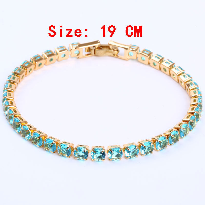 Jacqueline – Einfaches Gang-Dreh-Zirkonarmband