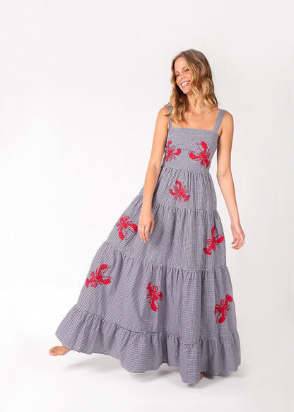 Kelly – Langes Strandkleid für Damen