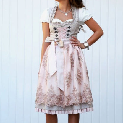 Zoe – Kurzes bedrucktes Kleid für Damen