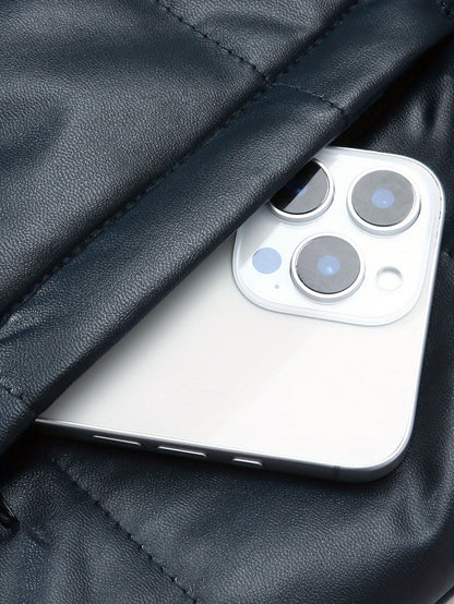 Herren Steppjacke mit Teddykragen – Modische Winterjacke für Alltag & Freizeit