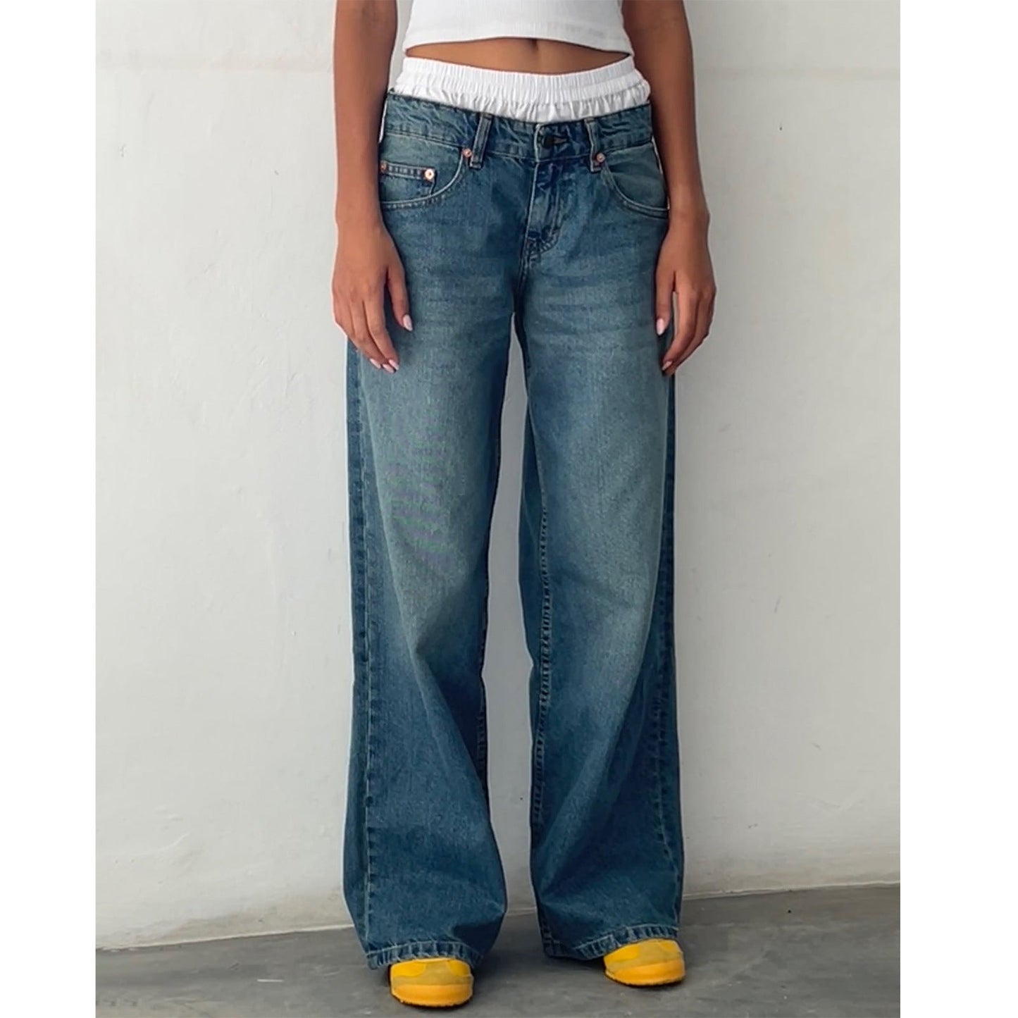 Kimberley – Weite Damenjeans mit lässigem Schnitt