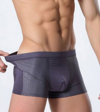 Leon – Atmungsaktive Herrenunterwäsche aus Eissilk mit Mesh