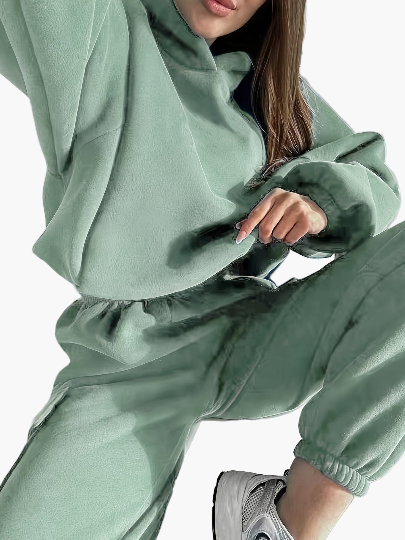 Damen Lounge Set – Elegantes Freizeit-Outfit mit weitem Schnitt, ideal für Alltag & Entspannung