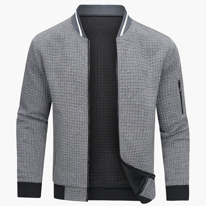 Herren Bomberjacke Modern Kariert – Stilvolle Freizeitjacke für Alltag & Büro