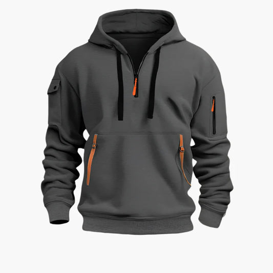 Herren Kapuzenpullover Artemis – Funktionaler Hoodie mit Taschen und sportlichem Style