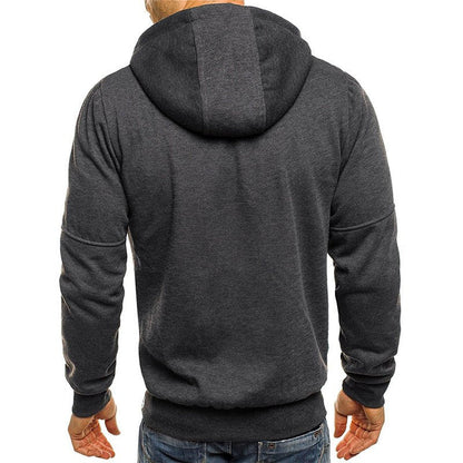 Herren Kapuzenjacke Freizeit-Sport Drax Hoodie – Komfortabler Zip-Up mit Taschen