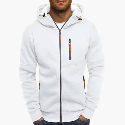Herren Kapuzenjacke Freizeit-Sport Drax Hoodie – Komfortabler Zip-Up mit Taschen