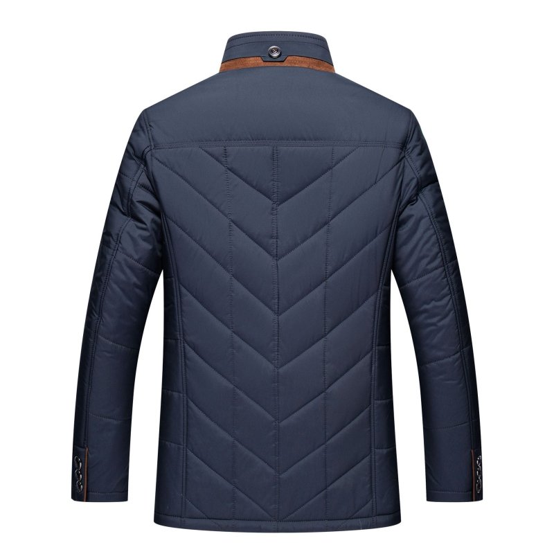 Herren Steppjacke im modernen Business-Stil für Alltag und Freizeit