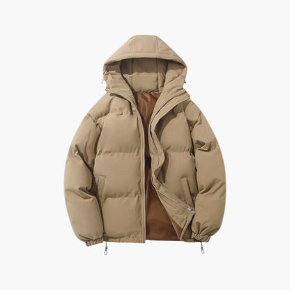 Herren Winter Parka Jacke – Urban Steppmantel mit Kapuze für Alltag & Outdoor