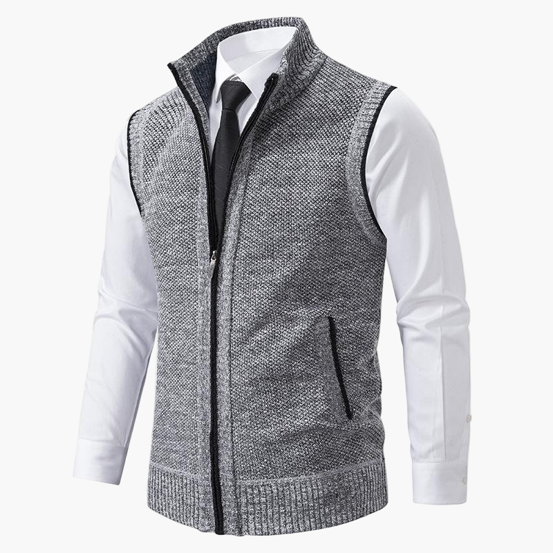 Herren Weste Elegant Business Casual – Stilvolle Überziehweste für Büro & Alltag