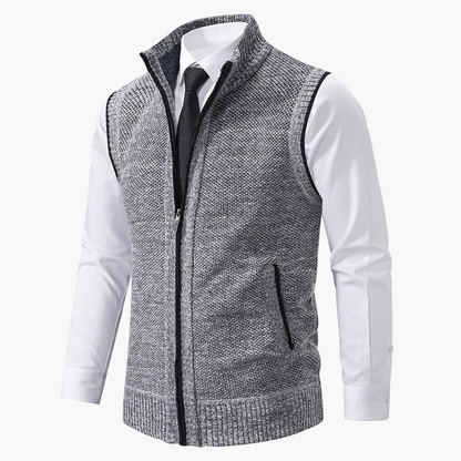Herren Weste Elegant Business Casual – Stilvolle Überziehweste für Büro & Alltag