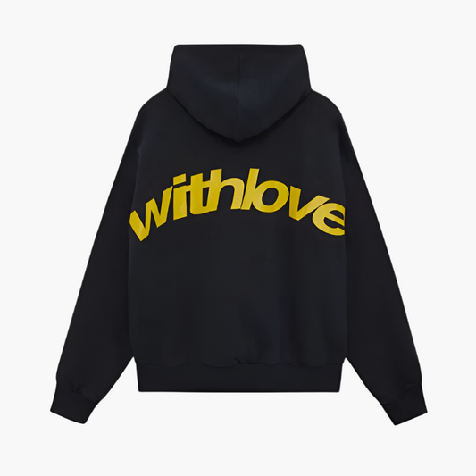 Unisex Streetstyle Hoodie mit auffälligem Rückenprint für Freizeit & Alltag