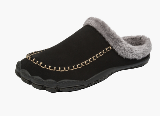 Herren Pantoffeln Komfort Haus-Slipper mit Antirutschsohle – Stilvoll & Warm für Zuhause