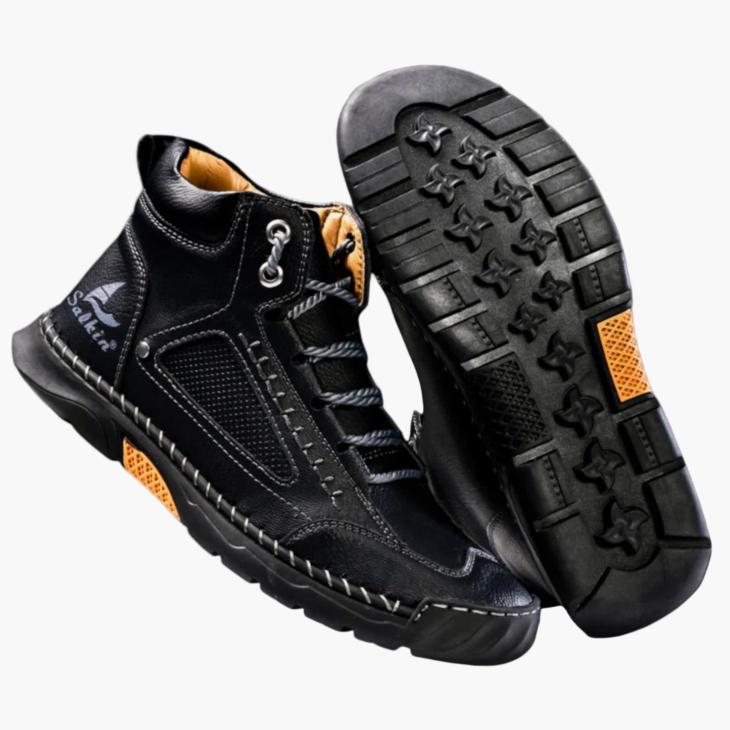 Herren Outdoor Freizeitschuhe – Atmungsaktive High-Top Sneakers mit rutschfester Sohle