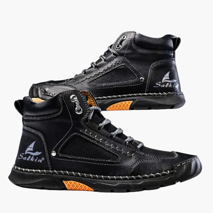 Herren Outdoor Freizeitschuhe – Atmungsaktive High-Top Sneakers mit rutschfester Sohle