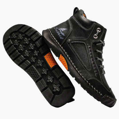 Herren Outdoor Freizeitschuhe – Atmungsaktive High-Top Sneakers mit rutschfester Sohle