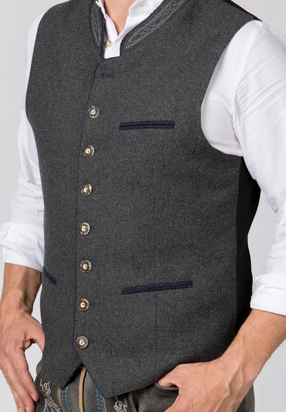 Herren Trachtenweste Klassisch Modern – Perfekt für Oktoberfest & Festliche Anlässe
