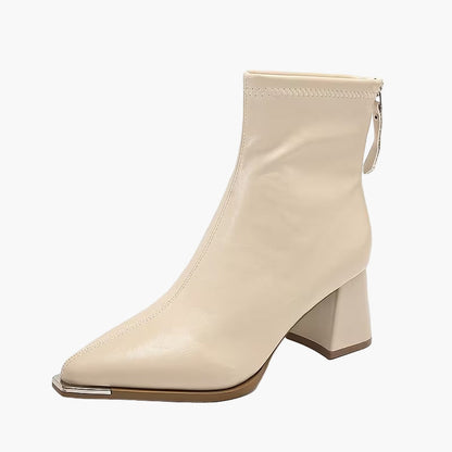 Damen Stiefeletten mit Blockabsatz – Modische Herbst- und Winterboots für Alltag und Büro