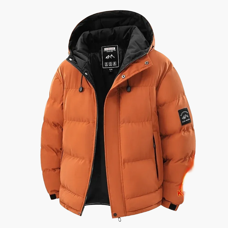 Herren Winterjacke Outdoor Kapuzenjacke Wasserdicht Winddicht Casual Stil