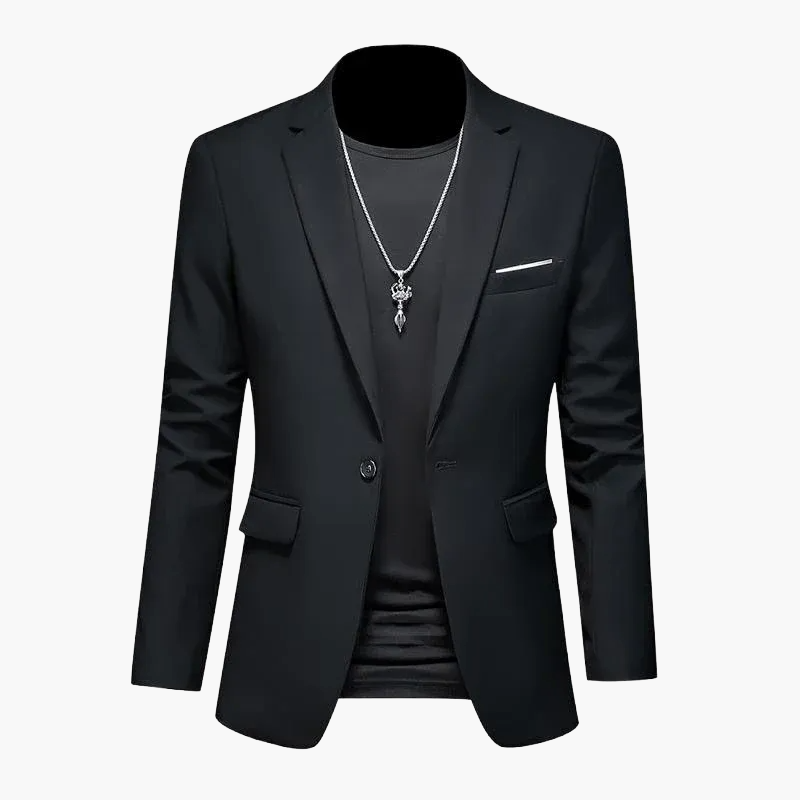 Herren Modernes Sakko im Casual Stil – Einreiher Blazer für Business und Freizeit