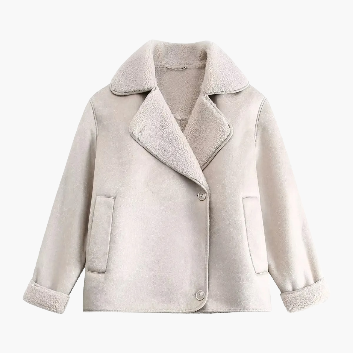 Damen Oversized Streetwear Jacke im modernen Look - Perfekt für Alltag und Freizeit