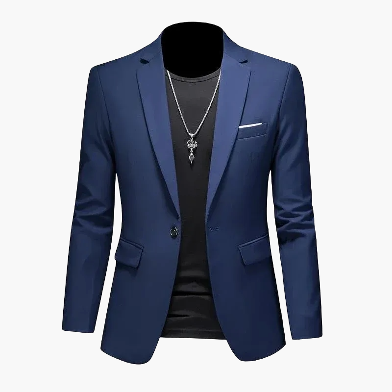 Herren Modernes Sakko im Casual Stil – Einreiher Blazer für Business und Freizeit
