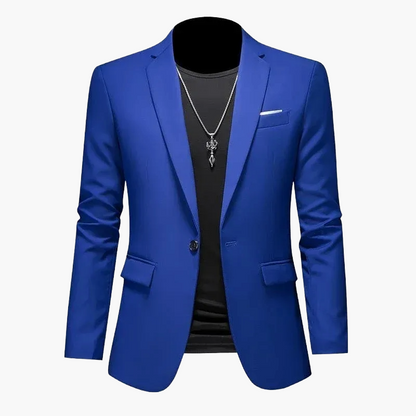 Herren Modernes Sakko im Casual Stil – Einreiher Blazer für Business und Freizeit