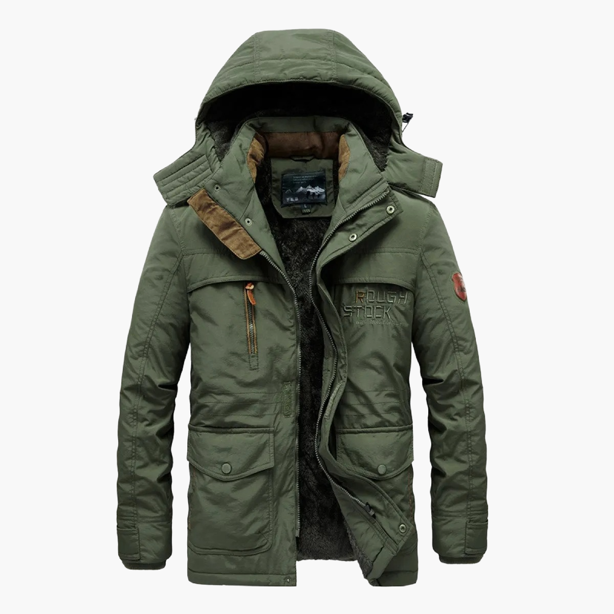 Herren Outdoor Winterjacke mit Kapuze – Lässiger Parka für kalte Tage, winddicht und warm