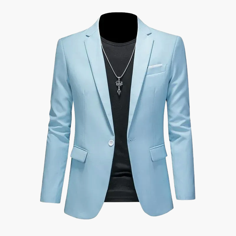 Herren Modernes Sakko im Casual Stil – Einreiher Blazer für Business und Freizeit
