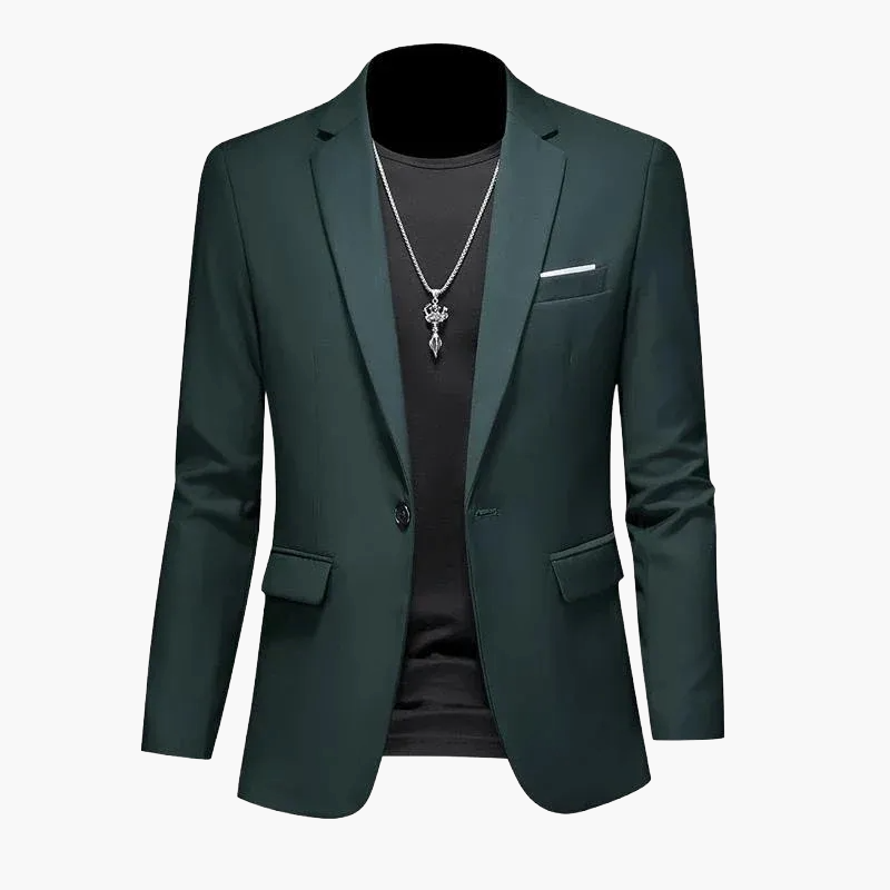 Herren Modernes Sakko im Casual Stil – Einreiher Blazer für Business und Freizeit