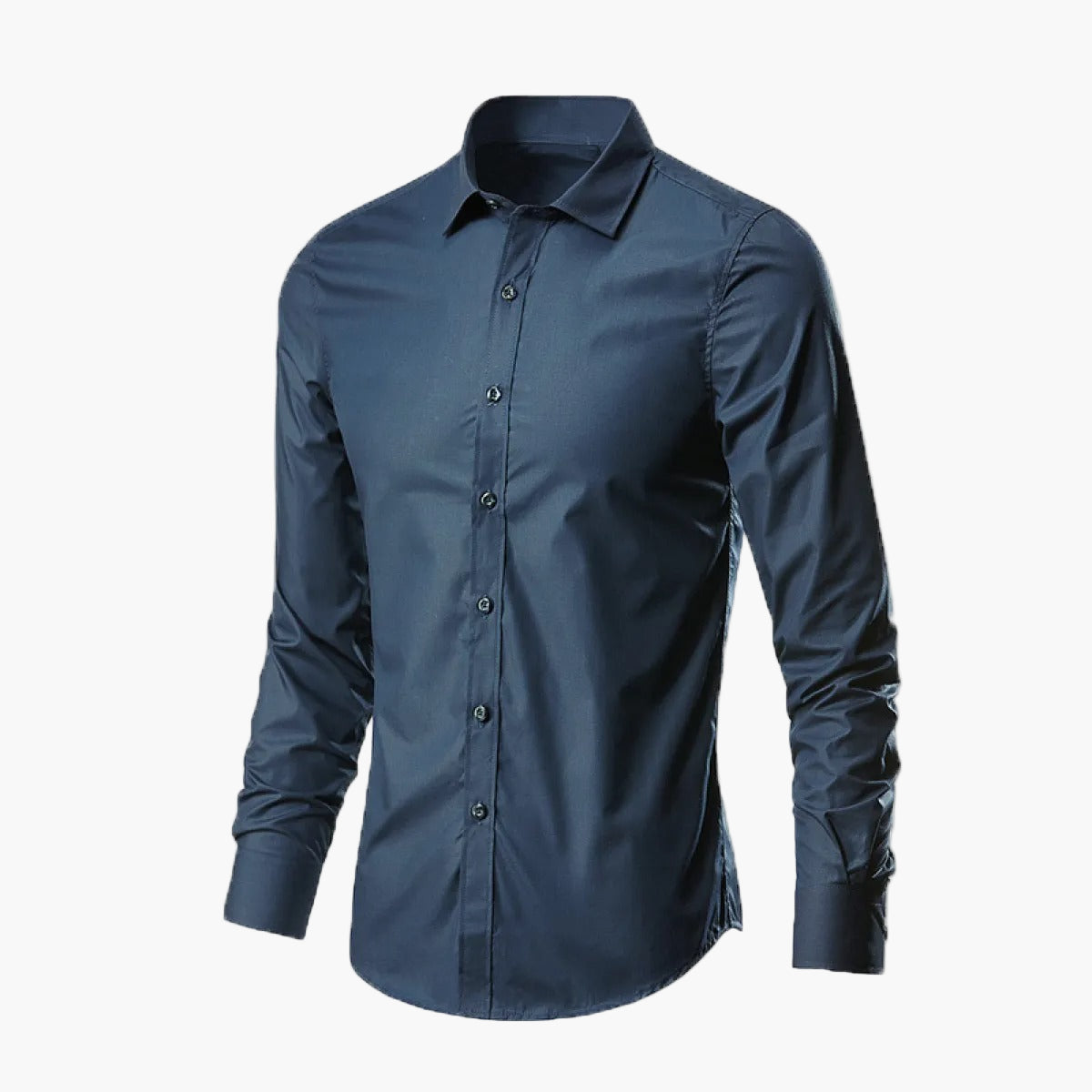 Herren Business Hemd Slim Fit – Elegantes Langarmhemd für Büro & Freizeit