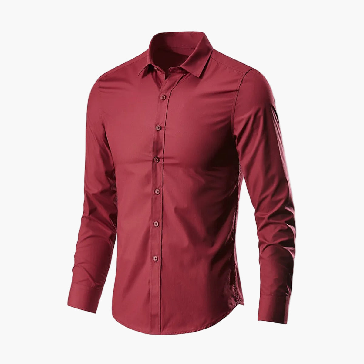 Herren Business Hemd Slim Fit – Elegantes Langarmhemd für Büro & Freizeit