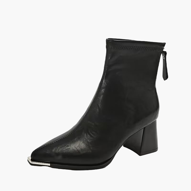 Damen Stiefeletten mit Blockabsatz – Modische Herbst- und Winterboots für Alltag und Büro