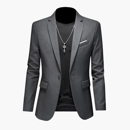 Herren Modernes Sakko im Casual Stil – Einreiher Blazer für Business und Freizeit
