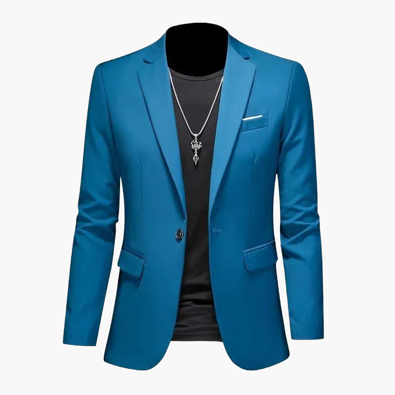 Herren Modernes Sakko im Casual Stil – Einreiher Blazer für Business und Freizeit