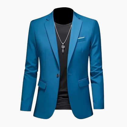Herren Modernes Sakko im Casual Stil – Einreiher Blazer für Business und Freizeit