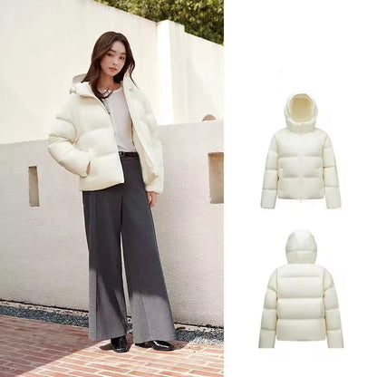 Damen Steppjacke mit Kapuze – Modische Winterjacke für Alltag und Freizeit