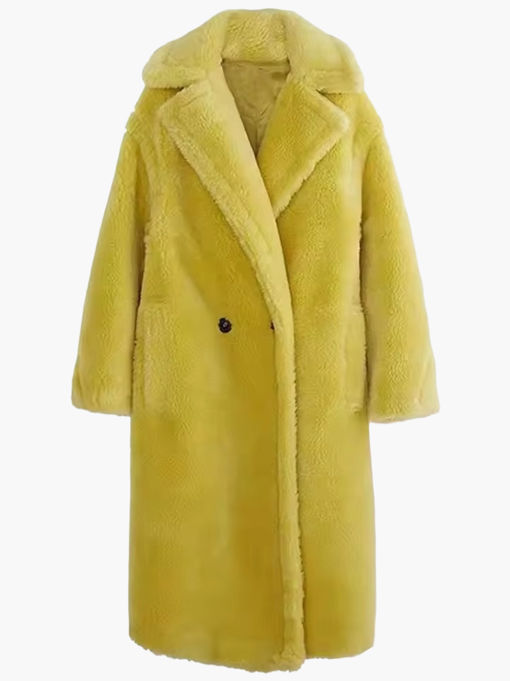 Damen Langer Oversize Mantel – Modischer Winter-Trend für Alltag & Freizeit